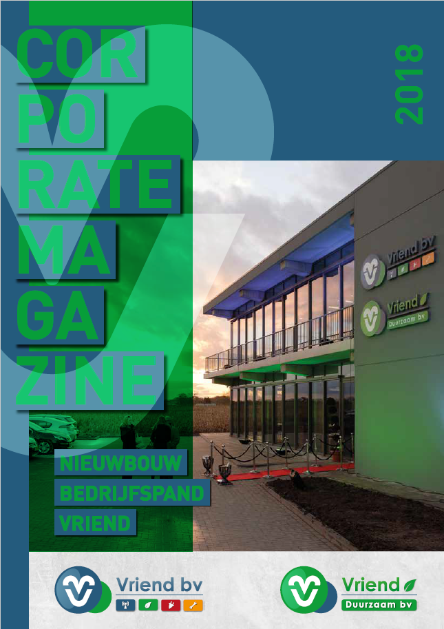 Voorblad Corporate magazine