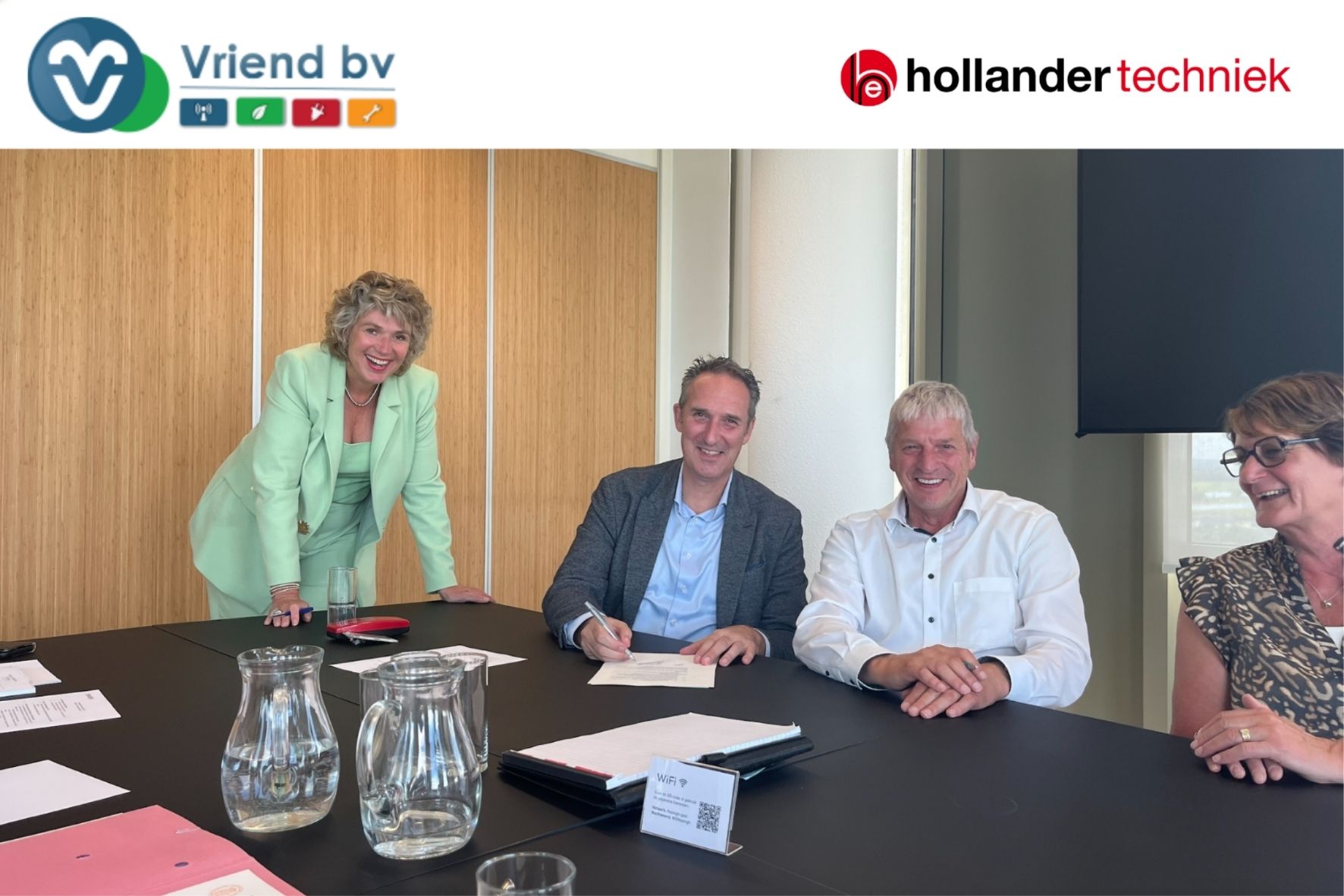 Overdracht Vriend BV - Hollander Techniek